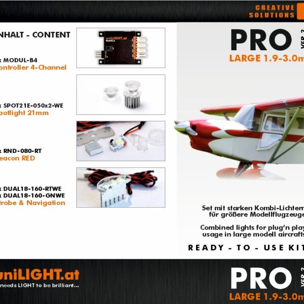 UniLight PRO-Large Lighting Set Version 3