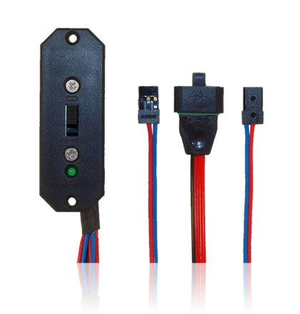 PowerBox PowerSwitch MPX/JR Connectors