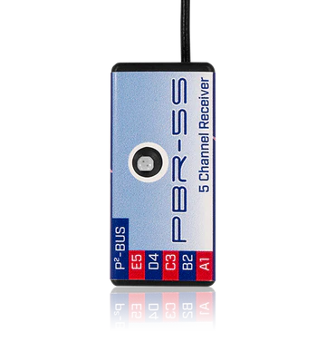 PBR-5S This is a five-channel receiver with a single receiver circuit and an integral Chip aerial.