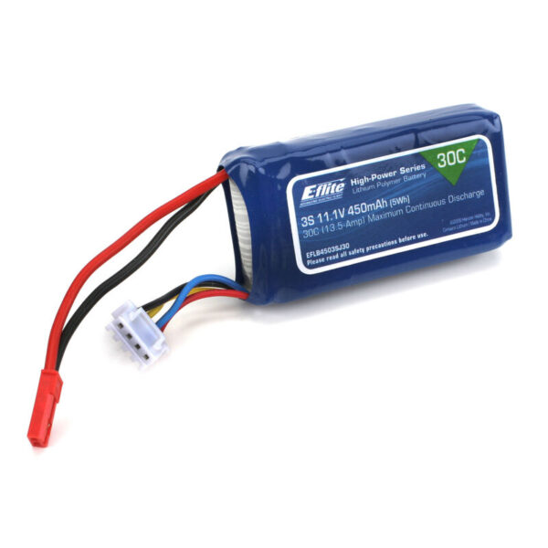 11.1V 450mAh 3S 30C LiPo Battery